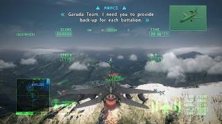 Ace Combat 6 // Mission 4 - Bartolomeo Fortress // Xbox One X 60fps
