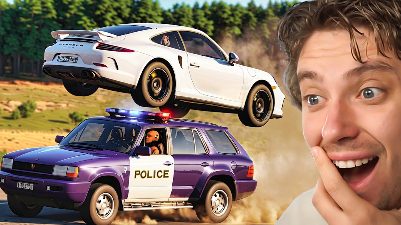 Reacting To DUMMIES Causing crashes in beamNG