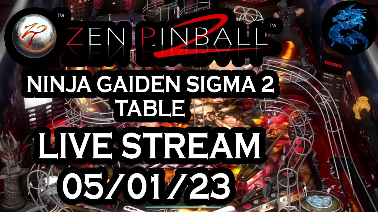 Zen Pinball 2 Stream Ninja Gaiden 2 Sigma Table (05/01/23) YouTube