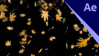 After Effects Falling Leaves Effect | Motion Graphics Animation | VFX (Visual Effect) Tutorial