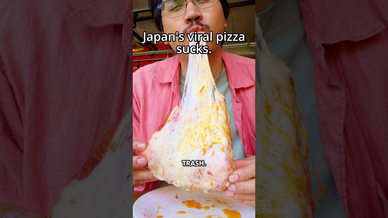 Japans viral pizza sucks(?)