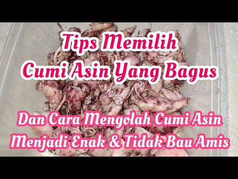 Cara Masak Cumi Biar Tidak Amis