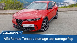 Alfa Romeo Tonale (2022) : un ramage pas à la hauteur du plumage