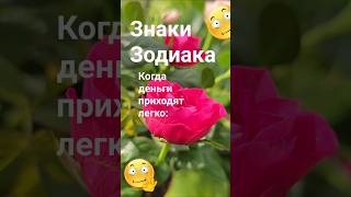 Когда деньги приходят легко  /Эзотерика Гороскоп Астрология Знаки Зодиака