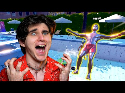 WHAT'S WRONG WITH THE VISITORS TO THIS WATER PARK?