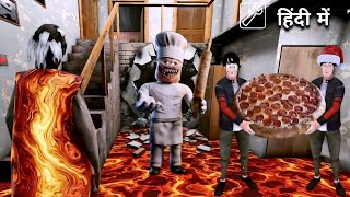 Can I Escape Papa Pizza's PIZZERIA | Lava Granny Vs Papa Pizza's PIZZERIA screenshot 3