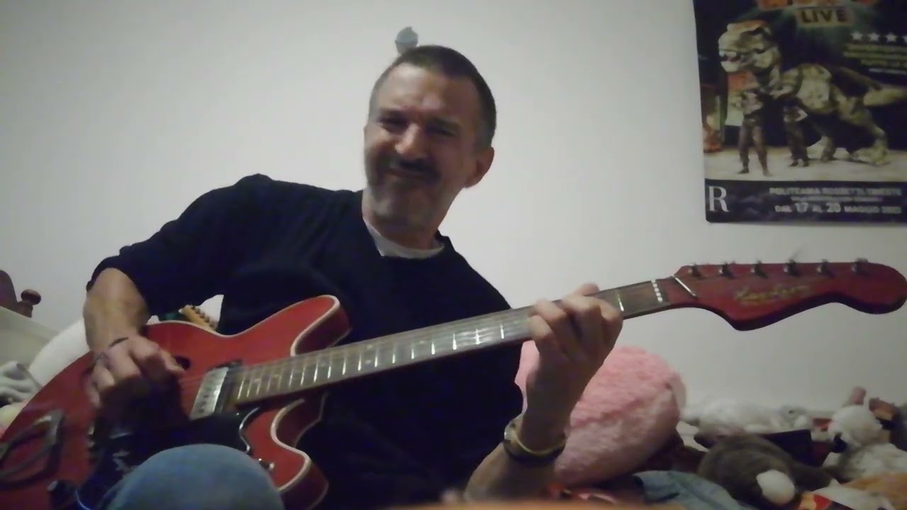 Hagstrom Viking delayed blues