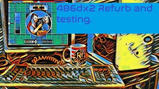 Retro computing: 486 DX 2 DOS PC refurbished. (+gotek, compact flash etc)