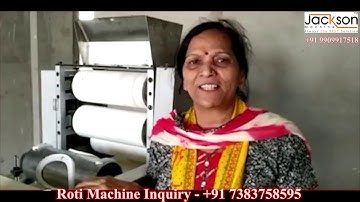 Roti Machine | Chapti machine | Automatic Chapati machine +91 7383758595