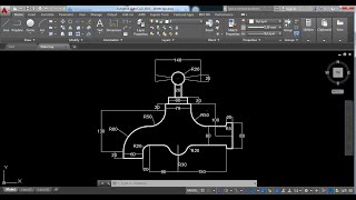 AutoCAD Tutorial - How to make Water tap screenshot 4