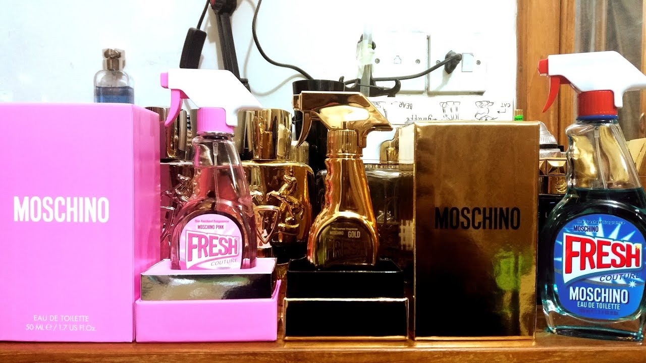 moschino perfume gold bottle