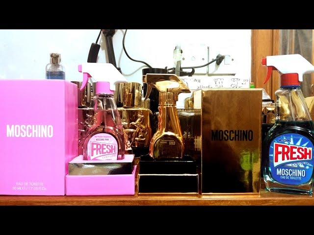 Perfume Review: Gold Fresh Couture by Moschino – Pink Wall Blog