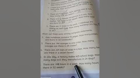 New Countdown book 3 Exercise 2d(word problems no 6) in Urdu/hindi