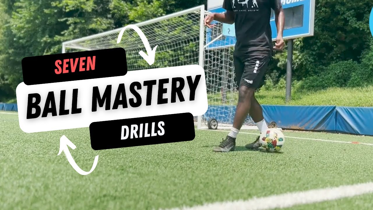 7 Ball Mastery Drills You Can Do Anywhere | Day 1 - YouTube