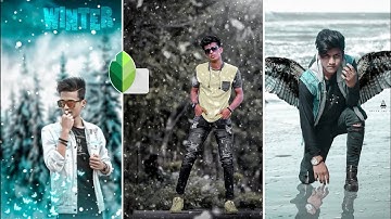 Snapseed winter season CB + Manipulation photo editing tutorial viral DP editing 2020