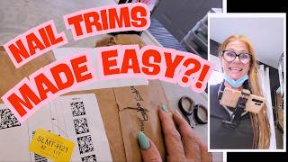 I Tried a Dog Grooming Hammock For Nail Trims... I'm SOLD!