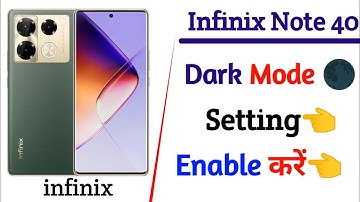 dark mode setting on infinix note 40 | infinix note 40 turn on dark theme setting | vijay technical