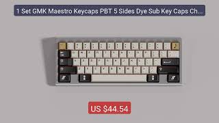 1 Set GMK Maestro Keycaps PBT 5 Sides Dye Sub Key Caps Cherry Prof... — Best Deal 2026 | Shop Now!