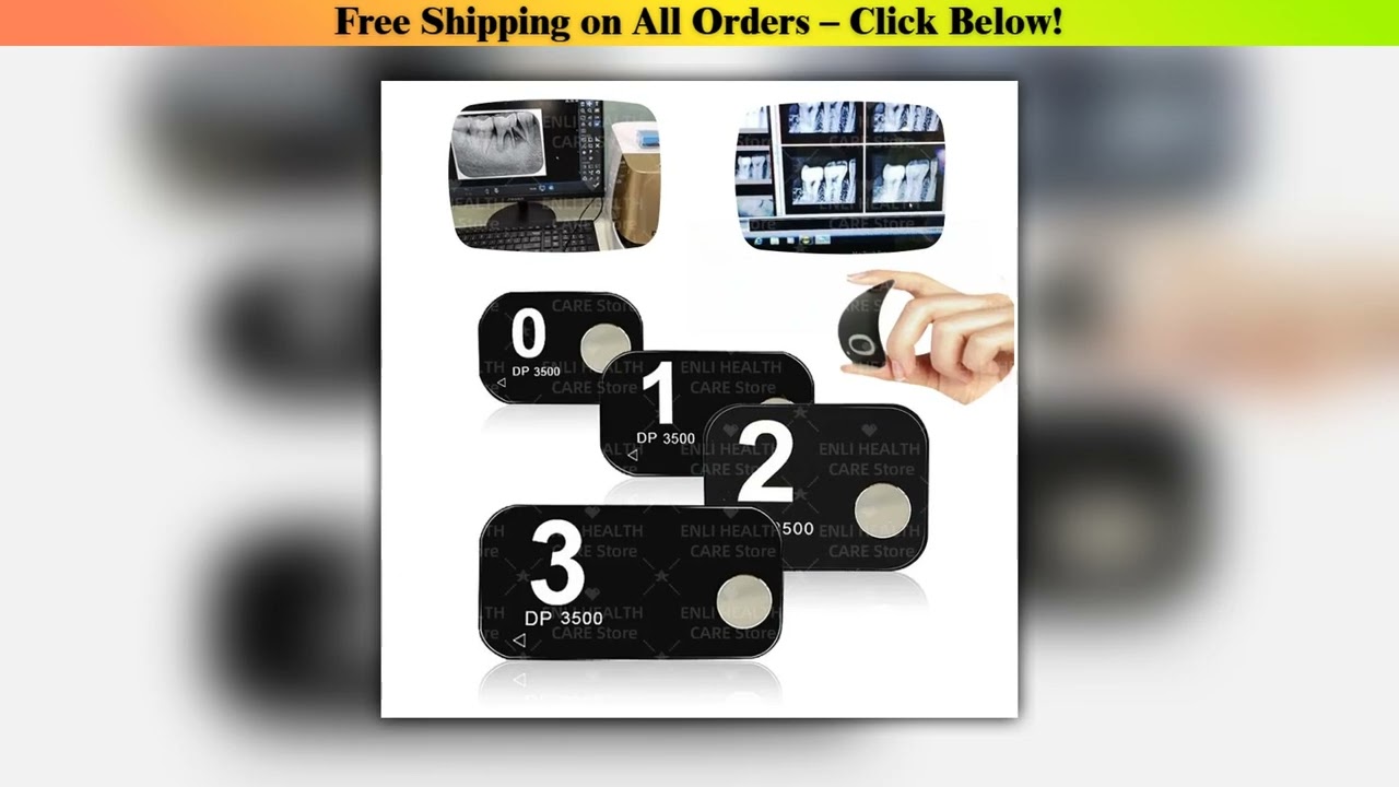 1pcs/box Dental Universal X-Ray lmaging Plate Phosphor Plates Digital Sensor Image Board X-Ray