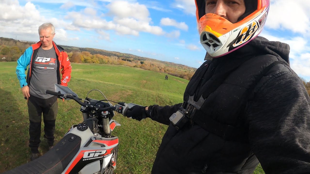 @pinitpob93 tests the new GPX #300cc #2stroke #dirtbike #rider #fyp #viral #ride #bikes #bikelife 