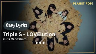 Triples트리플에스 Lovelution Girls Capitalism I Easy Lyrics
