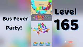 Bus Fever Party Level 165 | Bus Traffic Puzzle Walkthrough |Solutionguruji