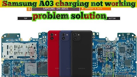 samsung A03(A035) charging not working problem solution|#youtubeviralvideo2023