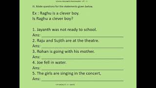 SCHOOL READINESS PROGRAMME – 8TH   3
