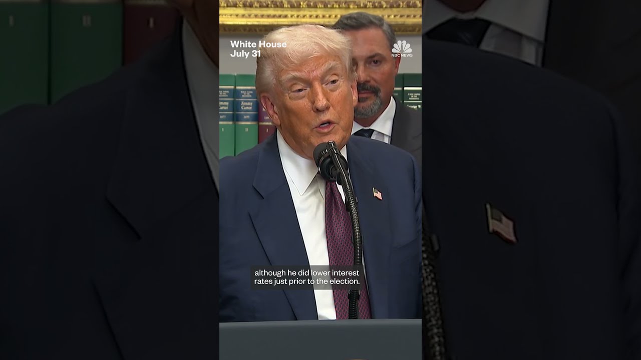 Trump Says He Made A Mistake Appointing Jerome Powell As Federal Reserve Chairman