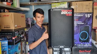 Speaker Aktif  15 Inch ALTO TS315 2000W Truesonic SPL 133 dB Paling Mantap