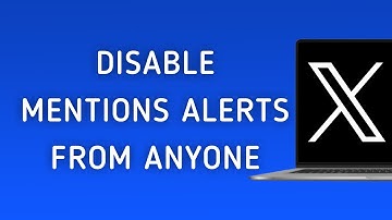 How To Disable Mentions Notifications From Anyone On X (Twitter) On PC