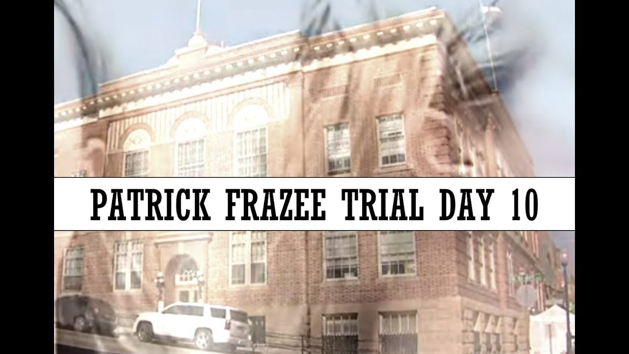 Crime Scene Reconstruction - PATRICK FRAZEE TRIAL DAY 10