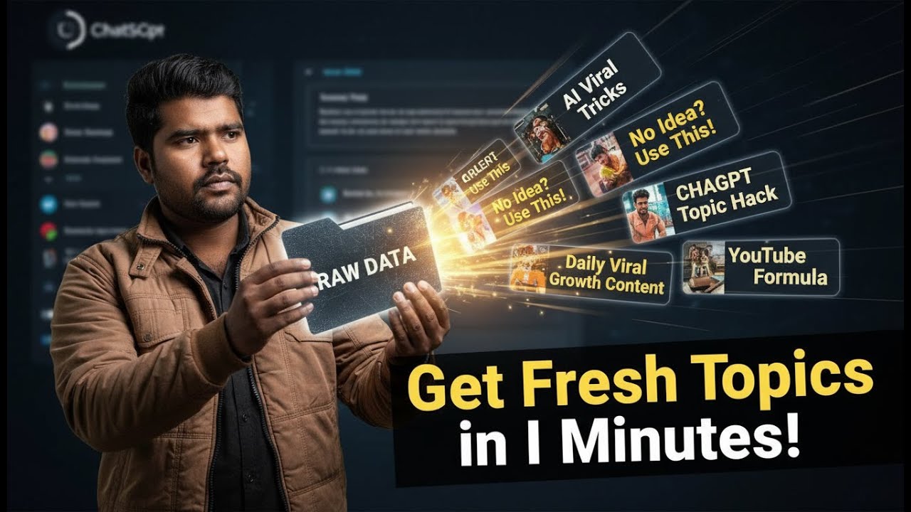 Find Fresh Content Ideas using CSV Data & ChatGPT 🚀