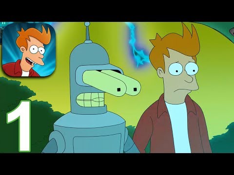 FUTURAMA Worlds of Tomorrow Gameplay Part 1 - Getting Started (iOS Android)