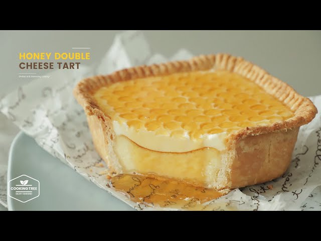 허니 더블 치즈타르트 만들기 : Honey Double Cheese Tart Recipe | Cooking tree