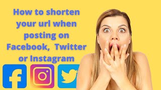 Celebrity How to shorten your url when posting on Facebook, Twitter or Instagram Profile