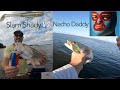 Nacho Daddy spoon Vs. Paddle Tail lures Slam Shady 2.0 (Salt Strong) & Down South Lures