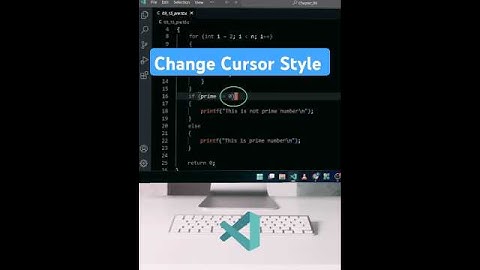 Customize VS Code Cursor Style!🖱️ #vscode