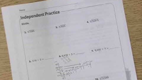 Math 3-8: Divide Three and Four-Digit Dividends