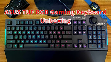 How to change ASUS TUF Gaming Keyboard RGB Light using Armoury Crate & Aura Creator