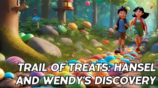 ✨Trail of Treats: Hansel and Wendy's Discovery.    Children's stories for kids #stories ‍♂