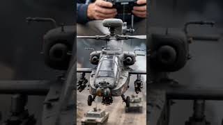 Mini helicopter. Maximum chaos. 🚁🔥#shorts #rchelicopter #miniature #military #cinematic #battlefield