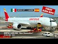 Iberias first new generation a350  iberia a350900 nps  mexico city  madrid  economy class