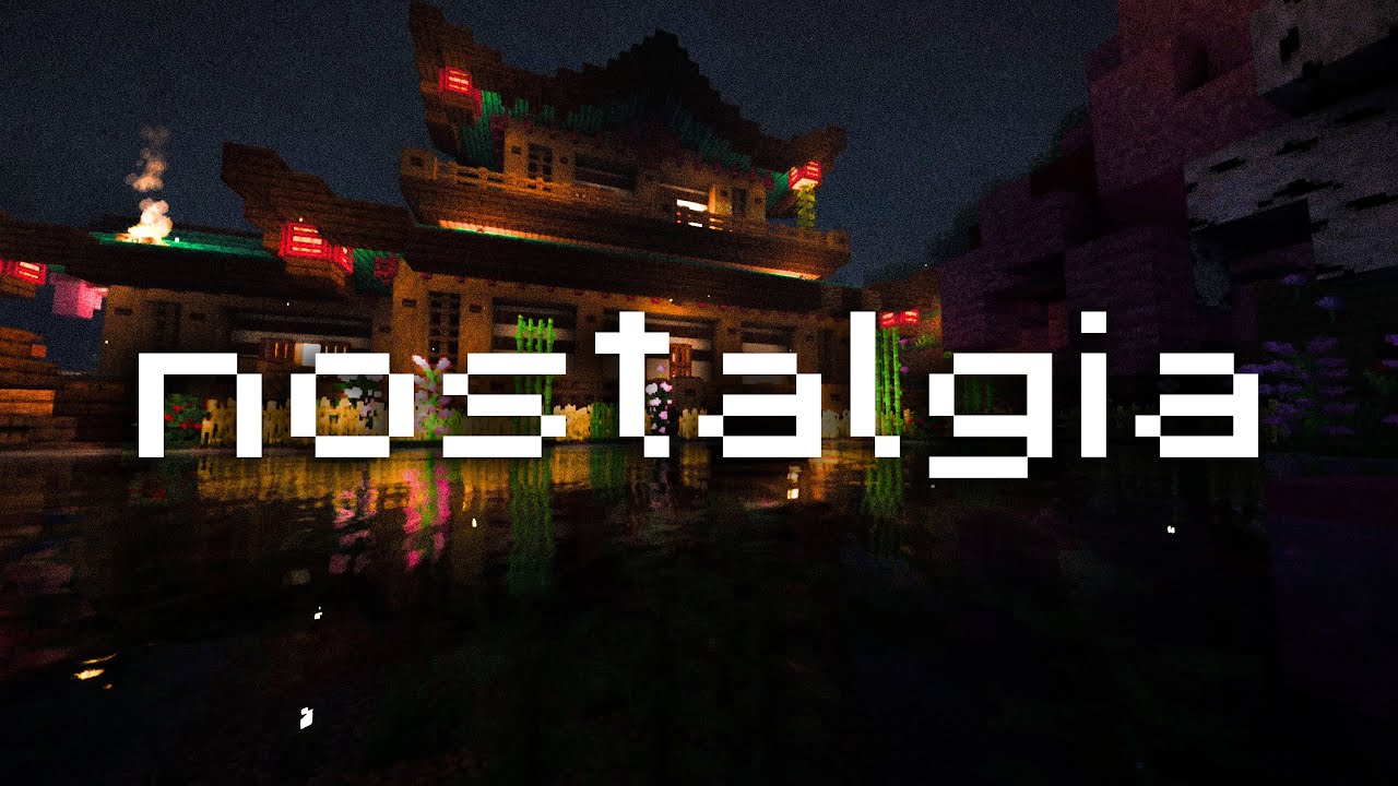 you can rest here... minecraft music & heavy rain ambience