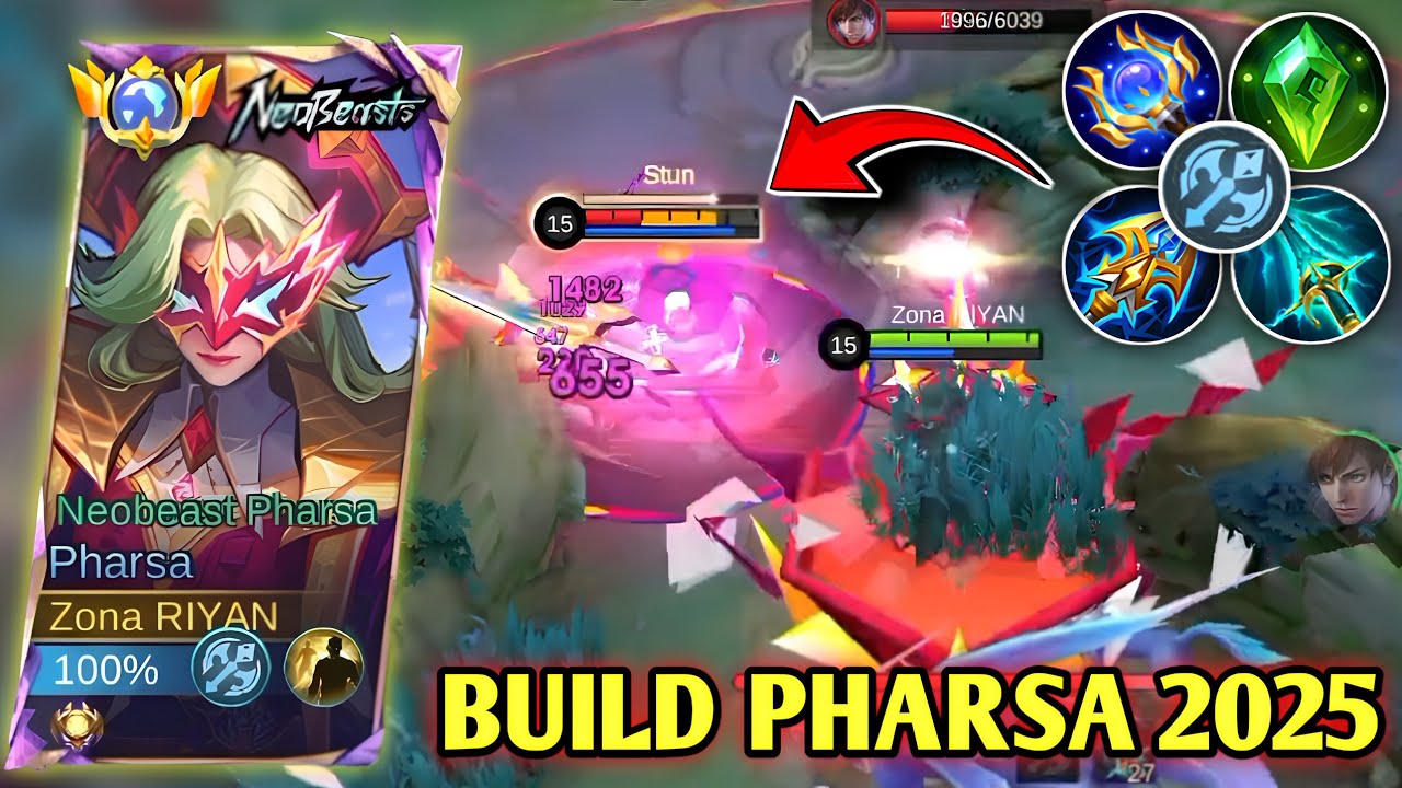 Какой урон?!! Эта сборка просто безумие для Фарсы! Лучшая сборка с одного удара для Фарсы — MLBB