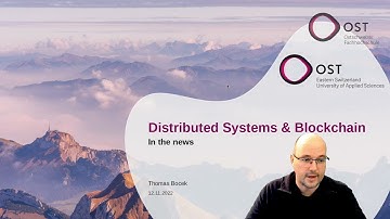 Distributed Systems & Blockchain - In the News