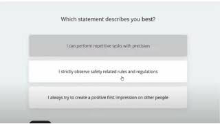 HSBC Consultant Specialist Assessment | Which statement describes you best