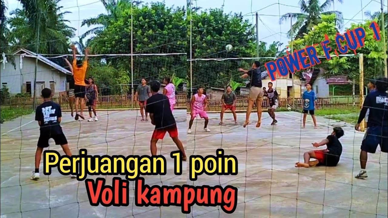 VOLI KAMPUNG || POWER F CUP 1 - YouTube