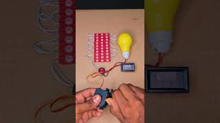 Amazing Energy Generator DIY, Science Experiment Energy Generator • Dc MG996 Motor New Project