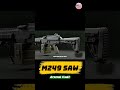 M249 SAW 🇺🇸: Built for Suppression#military, #shorts #m249saw #usa #firepower #military #usarmy
